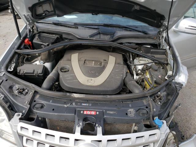 4JGBB8GB2BA737623 - 2011 MERCEDES-BENZ ML 350 4MATIC SILVER photo 11