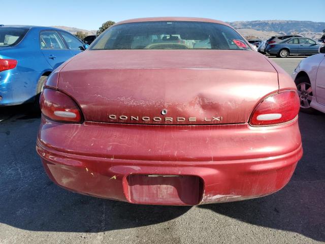 2C3HD46JXXH646266 - 1999 CHRYSLER CONCORDE LXI RED photo 6