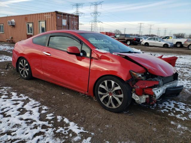 2HGFG4A54CH705344 - 2012 HONDA CIVIC SI RED photo 4