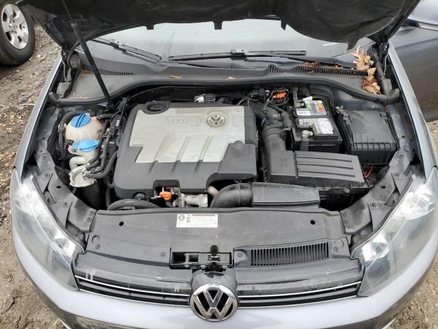 3VWPL7AJ9BM664378 - 2011 VOLKSWAGEN JETTA TDI GRAY photo 11