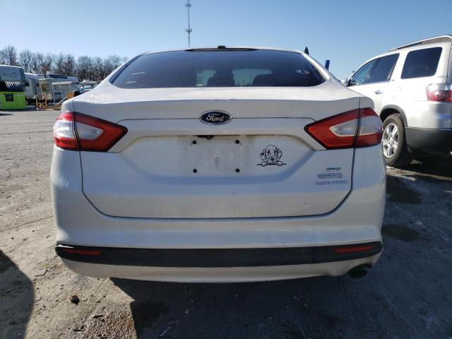 3FA6P0HD5ER219384 - 2014 FORD FUSION SE WHITE photo 6