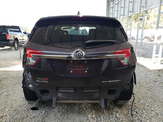 LRBFXBSA9HD194120 - 2017 BUICK ENVISION ESSENCE PURPLE photo 6