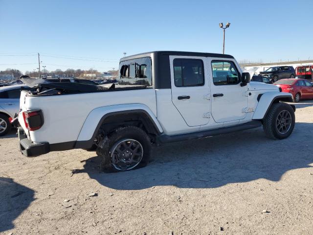 1C6HJTFGXML621411 - 2021 JEEP GLADIATOR OVERLAND WHITE photo 3