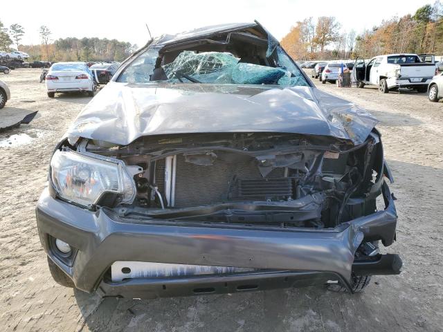 3TMJU4GN2EM159558 - 2014 TOYOTA TACOMA DOUBLE CAB PRERUNNER GRAY photo 5