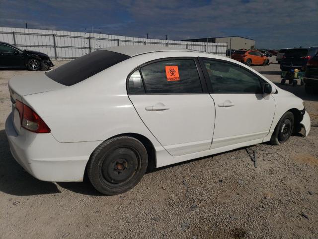 2HGFA16869H301554 - 2009 HONDA CIVIC EX WHITE photo 3