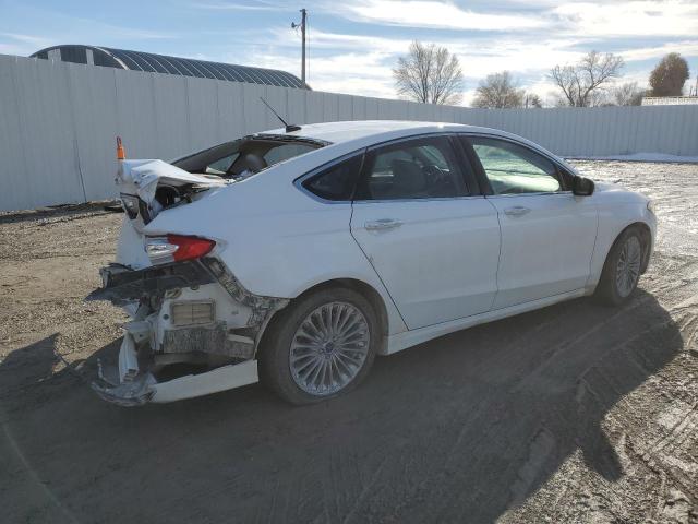 3FA6P0K99GR370123 - 2016 FORD FUSION TITANIUM WHITE photo 3