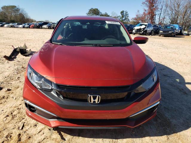 19XFC2F64KE020948 - 2019 HONDA CIVIC LX RED photo 5