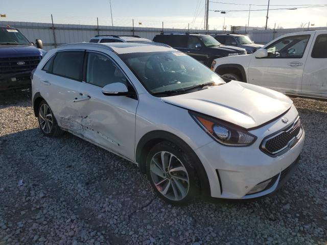 KNDCE3LC0H5061403 - 2017 KIA NIRO EX TOURING WHITE photo 4