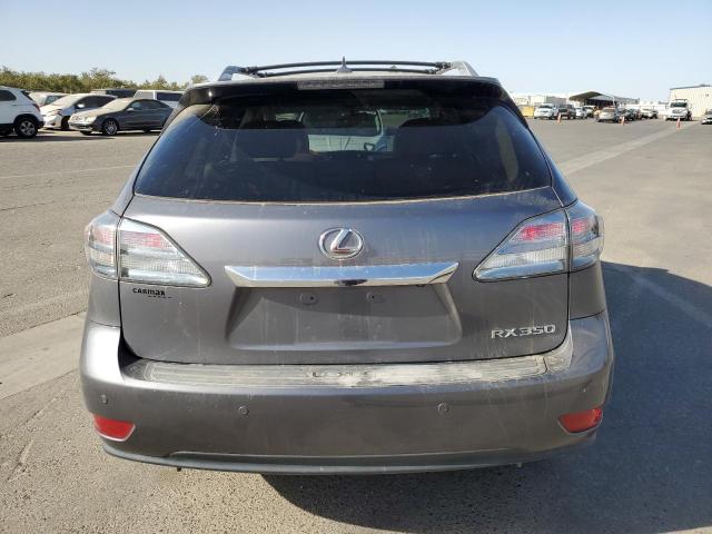 2T2BK1BA2CC153757 - 2012 LEXUS RX 350 GRAY photo 6