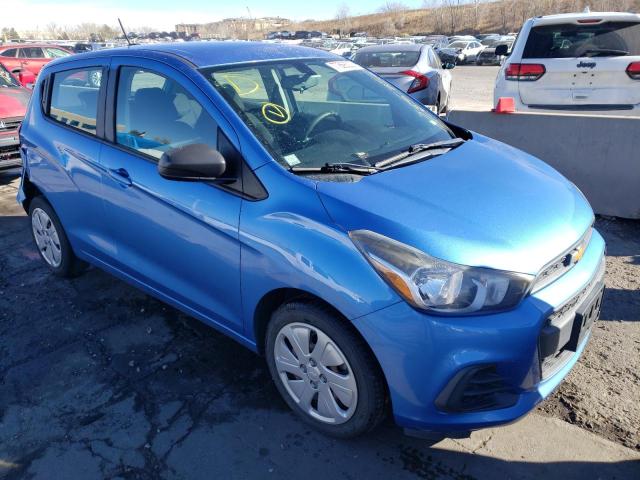 KL8CA6SA7GC591643 - 2016 CHEVROLET SPARK LS BLUE photo 4