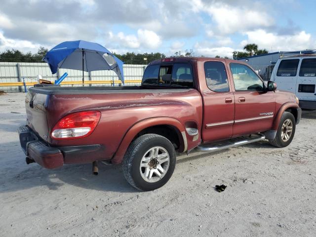 5TBRT381X5S466612 - 2005 TOYOTA TUNDRA ACCESS CAB LIMITED BURGUNDY photo 3