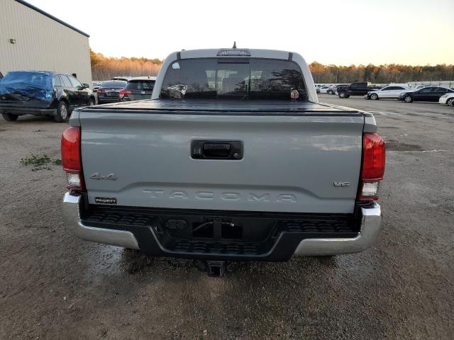 3TMCZ5ANXKM255748 - 2019 TOYOTA TACOMA DOUBLE CAB GRAY photo 6