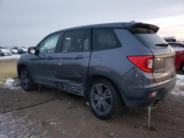 5FNYF8H55KB021205 - 2019 HONDA PASSPORT EXL GRAY photo 2