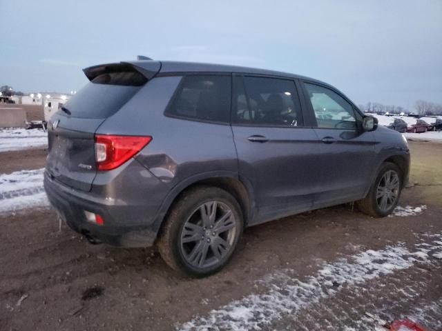 5FNYF8H55KB021205 - 2019 HONDA PASSPORT EXL GRAY photo 3