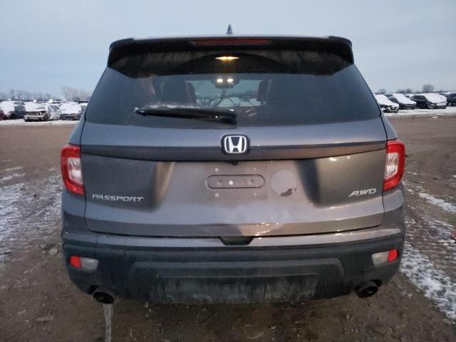 5FNYF8H55KB021205 - 2019 HONDA PASSPORT EXL GRAY photo 6