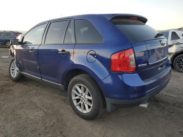 2FMDK3GC7DBB38020 - 2013 FORD EDGE SE BLUE photo 2