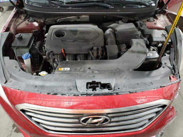 5NPE24AF9FH185168 - 2015 HYUNDAI SONATA SE RED photo 11