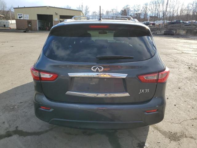 5N1AL0MM0DC337227 - 2013 INFINITI JX35 GRAY photo 6