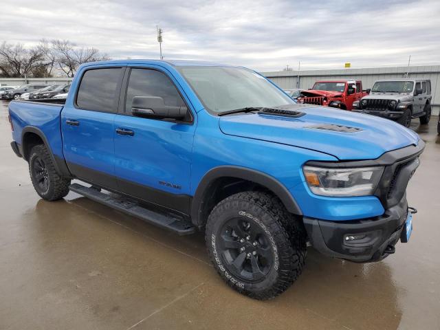 1C6SRFLT6PN655503 - 2023 RAM 1500 REBEL BLUE photo 4