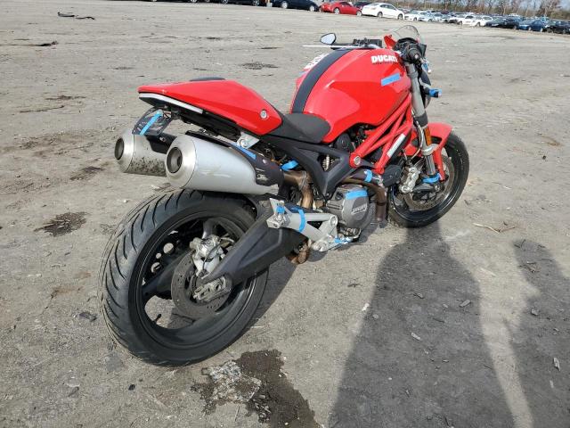 ZDM1RADN8AB033148 - 2010 DUCATI MONSTER 696 RED photo 4