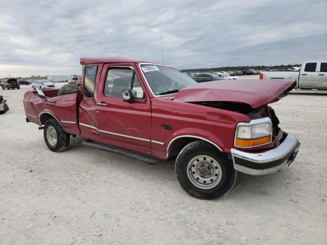 1FTEX15N7SKA66628 - 1995 FORD F150 BURGUNDY photo 4