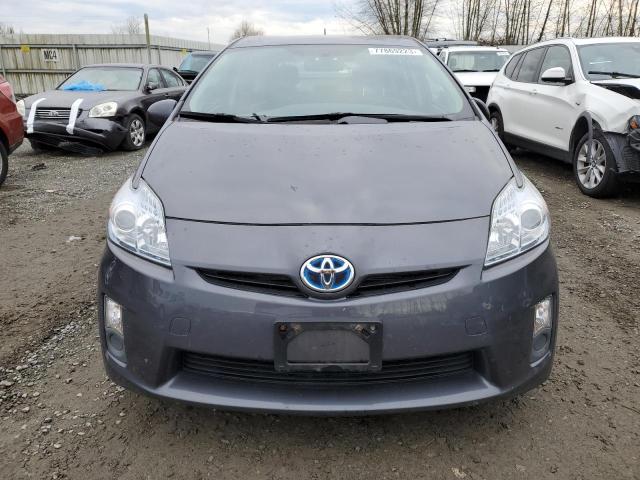 JTDKN3DU9B0315195 - 2011 TOYOTA PRIUS GRAY photo 5