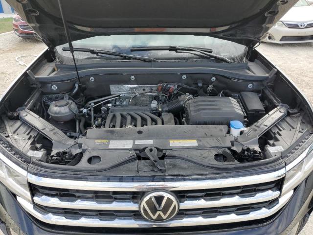 1V2JE2CA5NC203699 - 2022 VOLKSWAGEN ATLAS CROS SE შავი ფოტო 12