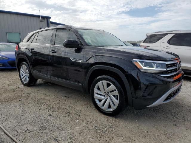 1V2JE2CA5NC203699 - 2022 VOLKSWAGEN ATLAS CROS SE შავი ფოტო 4