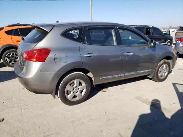 JN8AS5MT7DW506755 - 2013 NISSAN ROGUE S GRAY photo 3