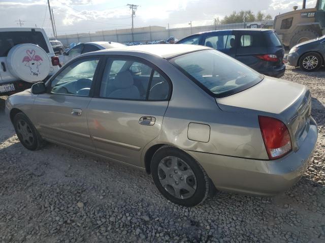 KMHDN45D22U434479 - 2002 HYUNDAI ELANTRA GLS BEIGE photo 2