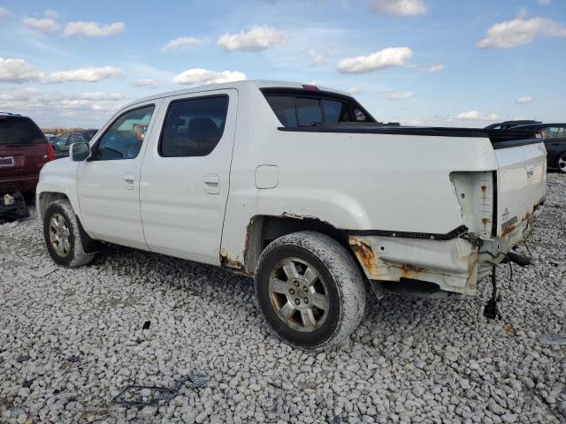 2HJYK16538H001412 - 2008 HONDA RIDGELINE RTL WHITE photo 2