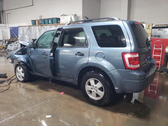 1FMCU0D70BKB78261 - 2011 FORD ESCAPE XLT BLUE photo 2