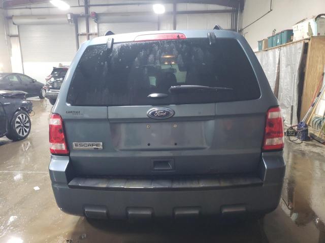 1FMCU0D70BKB78261 - 2011 FORD ESCAPE XLT BLUE photo 6