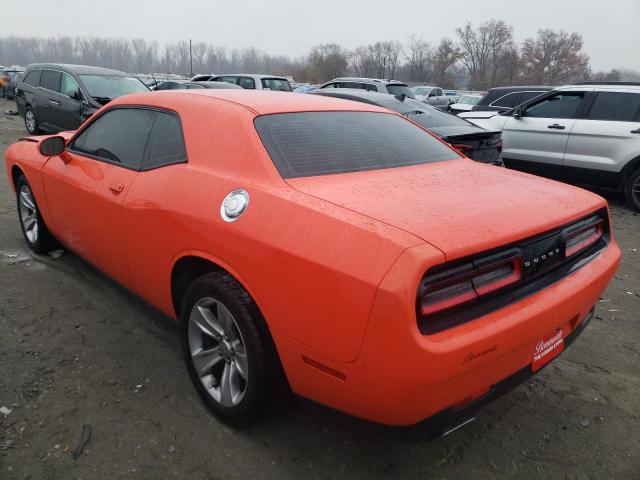 2C3CDZAG9GH338072 - 2016 DODGE CHALLENGER SXT ORANGE photo 2