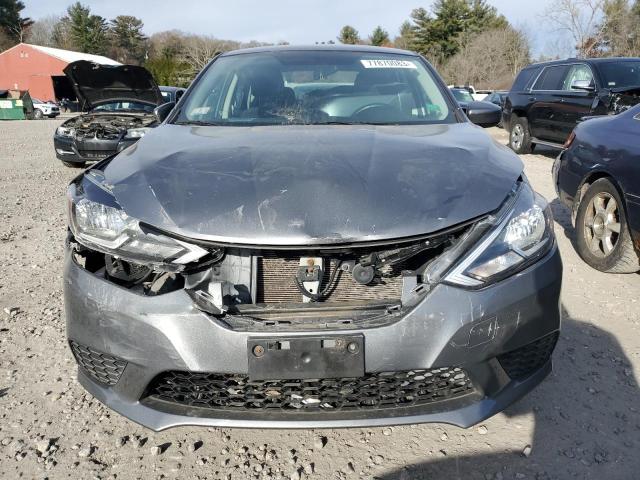 3N1AB7AP1GL684530 - 2016 NISSAN SENTRA S GRAY photo 5