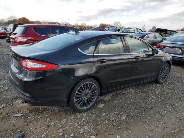 3FA6P0HDXER339634 - 2014 FORD FUSION SE BLACK photo 3