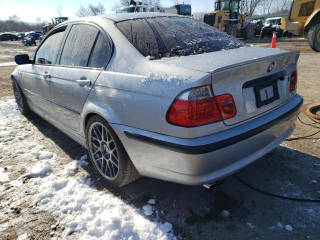 WBAEU33445PF63965 - 2005 BMW 325 XI SILVER photo 2