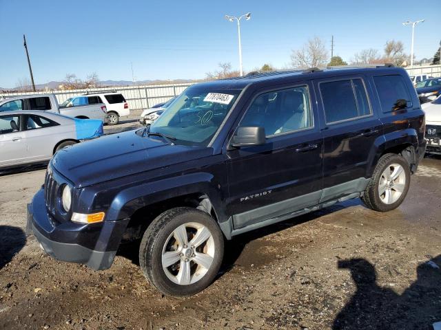 1J4NF4GB3BD207720 - 2011 JEEP PATRIOT LATITUDE BLACK photo 1