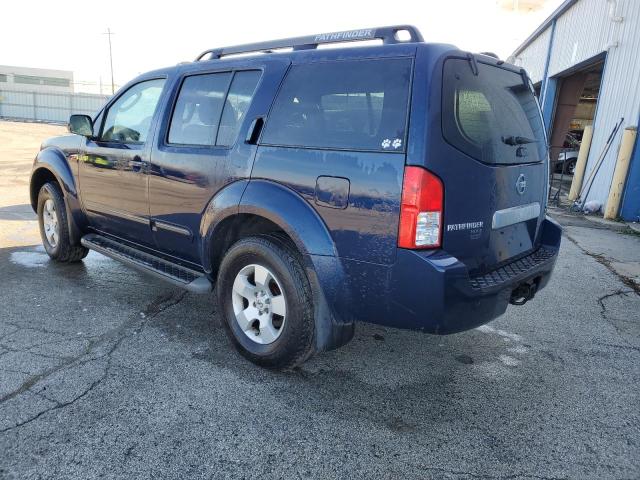 5N1AR18W57C634627 - 2007 NISSAN PATHFINDER LE BLUE photo 2
