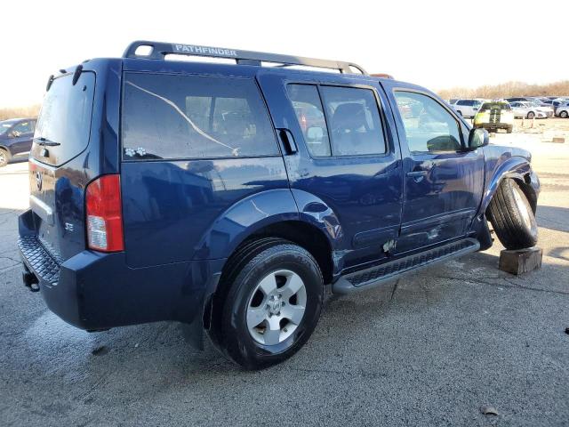 5N1AR18W57C634627 - 2007 NISSAN PATHFINDER LE BLUE photo 3