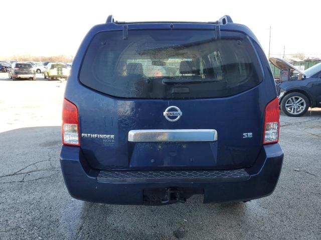 5N1AR18W57C634627 - 2007 NISSAN PATHFINDER LE BLUE photo 6