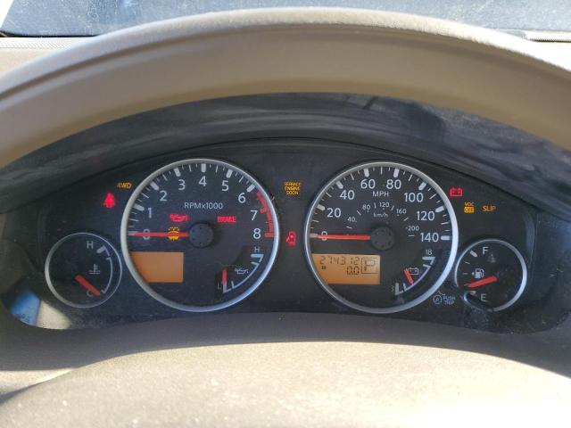 5N1AR18W57C634627 - 2007 NISSAN PATHFINDER LE BLUE photo 9