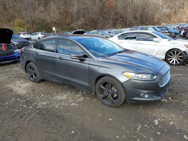 3FA6P0HD0FR121705 - 2015 FORD FUSION SE GRAY photo 4