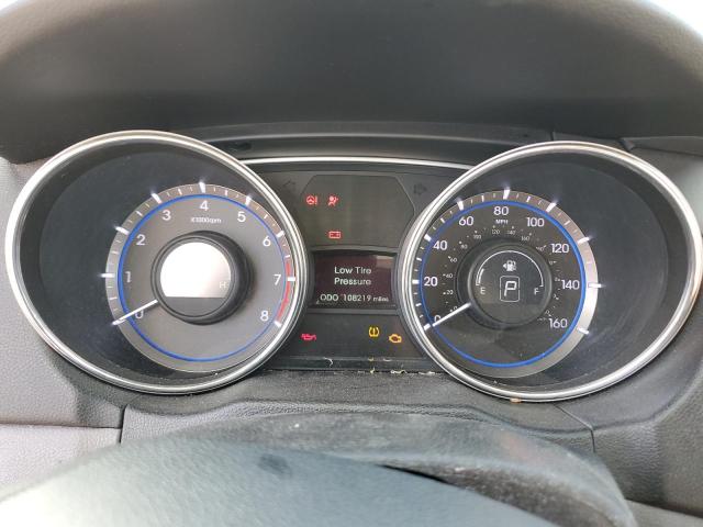 5NPEB4AC6EH842321 - 2014 HYUNDAI SONATA GLS WHITE photo 9