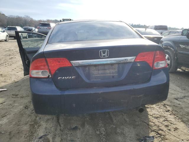 19XFA1F50BE010179 - 2011 HONDA CIVIC LX BLUE photo 6