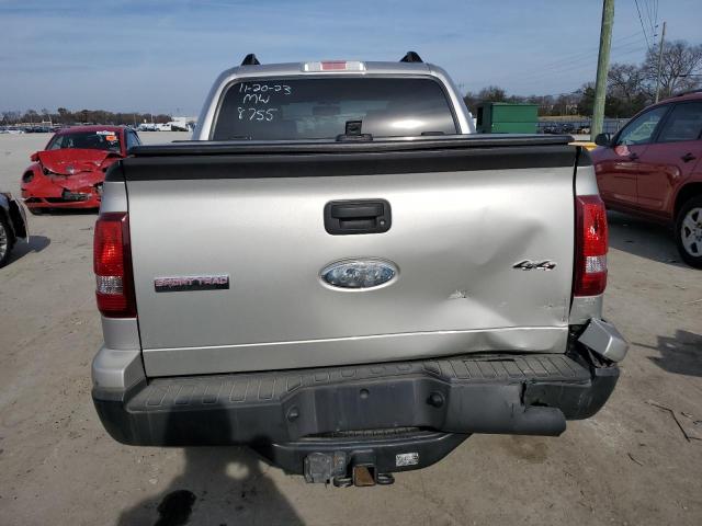 1FMEU51867UA18755 - 2007 FORD EXPLORER S XLT SILVER photo 6