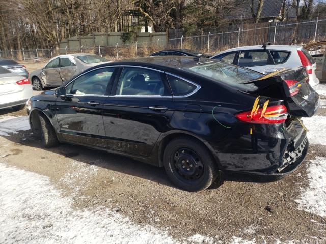 3FA6P0PUXJR264056 - 2018 FORD FUSION SE PHEV BLACK photo 2