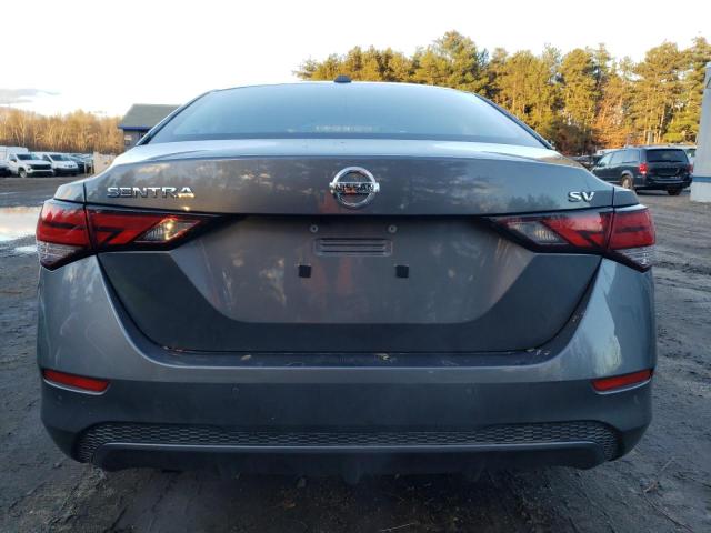 3N1AB8CV5NY316093 - 2022 NISSAN SENTRA SV GRAY photo 6