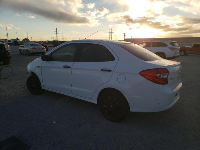 MAJFP1MD9GA122956 - 2016 FORD FIGO AMBIENTE WHITE photo 2