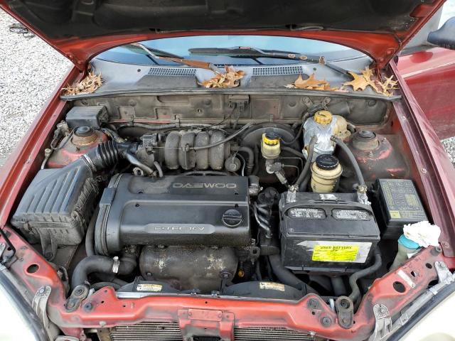 KLATA22641B640216 - 2001 DAEWOO LANOS S Tünd qırmızı foto 11